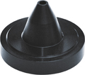 Casting base with sprue former, Size 3