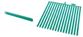 Plastic patterns – bars 1 B 1, lingual bar, green