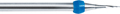 Fissures burs, final toothed, super fine, Form: conical, domed end