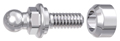 Ball anchor with spacer sleeve, titanium, L 2.5 mm (for Ø 4.5 mm)