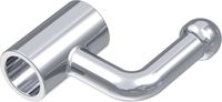 Sliding tube with hook, round 0.90 mm / 36