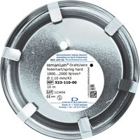 remanium® laboratory coil, round 1.10 mm / 43, spring hard