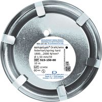 remanium® laboratory coil, round 1.50 mm / 59, spring hard