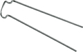 Noninium® Adams clasp, length 8 mm