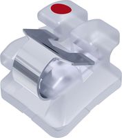 dinamique® c self-ligating ceramic bracket, +10° torque, +8° angulation for tooth 12, McLaughlin-Bennett-Trevisi** 22