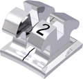equilibrium® mini, metal bracket, tooth 32, -6° torque, 0° angulation, McLaughlin-Bennett-Trevisi** 18