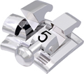 equilibrium® mini, metal bracket with hook, tooth 35, -22° torque, 0° angulation, Roth 18