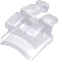 discovery® pearl, ceramic bracket with hook, tooth 35, -17° torque, +2° angulation, McLaughlin-Bennett-Trevisi** 18
