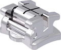discovery® sl, self-ligating metal bracket, tooth 44, -17° torque, 0° angulation, Roth 22