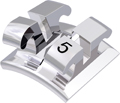 equilibrium® 2, metal bracket, tooth 35, -17° torque, +2° angulation, McLaughlin-Bennett-Trevisi** 22