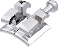 equilibrium® 2, metal bracket with hook, tooth 14, -7° torque, 0° angulation, Roth 22
