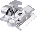 equilibrium® 2, metal bracket with hook, tooth 34, -12° torque, +2° angulation, McLaughlin-Bennett-Trevisi** 22