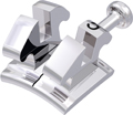 equilibrium® mini, metal bracket with hook, tooth 15, -7° torque, 0° angulation, McLaughlin-Bennett-Trevisi** 22