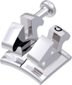 equilibrium® mini, metal bracket with hook, tooth 25, -7° torque, 0° angulation, McLaughlin-Bennett-Trevisi** 22