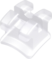 discovery® pearl, ceramic bracket, tooth 25, -7° torque, 0° angulation, McLaughlin-Bennett-Trevisi** 22