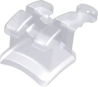 discovery® pearl, ceramic bracket with hook, tooth 15, -7° torque, 0° angulation, McLaughlin-Bennett-Trevisi** 22