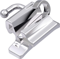 Ortho-Cast, tube vestibulaire convertible, double rectangulaire, dent 36-37, torque -25°, offset +8°, gorge 22