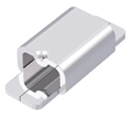 Lingual / Palatal sheath, tooth 17-16 / 26-27 / 47-46 / 36-37, closed