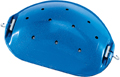 Chin cap, rigid, padded, with short hooks, air permeable