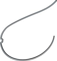 rematitan® LITE Spee® retraction arch with dimple, maxilla, rectangular 0.41 mm x 0.56 mm / 16 x 22