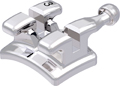 discovery®, metal bracket with hook, tooth 23, -2° torque, +13° angulation, Roth 22