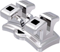 discovery®, metal bracket, tooth 44 / 34, -17° torque, 0° angulation, Roth 22