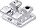 discovery®, metal bracket, tooth 22, +14° torque, +8° angulation, Ricketts® – IV. dim., Universal / Hilgers 18