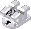 discovery®, metal bracket, tooth 42-41 / 31-32, 0° torque, 0° angulation, Ricketts® Universal 18