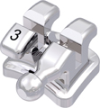 discovery®, metal bracket with hook, tooth 33, +7° torque, +5° angulation, Ricketts® – IV. dim., Universal / Hilgers 18