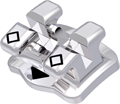 discovery®, metal bracket, tooth 45 / 35, -14° torque, 0° angulation, Ricketts® Universal 18