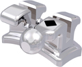 discovery®, metal bracket with hook, tooth 35, -22° torque, 0° angulation, Roth 18