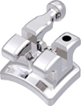 discovery®, metal bracket with hook, tooth 24-25, -7° torque, 0° angulation, Roth 22