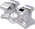 discovery®, metal bracket with hook, tooth 34, -17° torque, 0° angulation, Roth 22