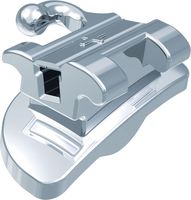 Ortho-Cast M-Series, tube vestibulaire convertible DB, simple rectangulaire, dent 16, torque -14°, offset +14°, Roth 18