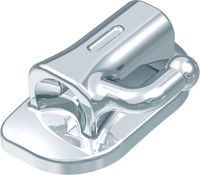 Ortho-Cast M-Series, tube vestibulaire DB, simple rectangulaire, dent 37, torque -10°, offset 0°, McLaughlin-Bennett-Trevisi** 22