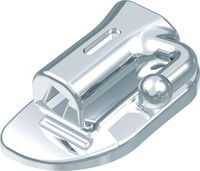 Ortho-Cast M-Series, tube vestibulaire DB, simple rectangulaire, dent 46, torque -20°, offset +0°, McLaughlin-Bennett-Trevisi** 18