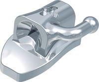 Ortho-Cast M-Series mini, tube vestibulaire DB, simple rectangulaire, dent 17, torque -14°, offset 0°, McLaughlin-Bennett-Trevisi** 22
